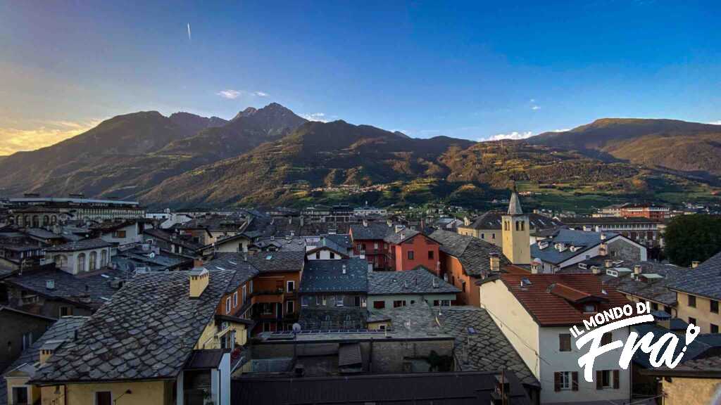 Camera con vista ad Aosta